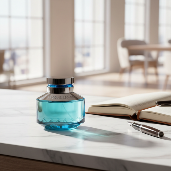 Bonherre mağazasından Azzaro Chrome Legend Eau de Toilette, aromatik meyveli ve sucul lüks erkek parfümü.