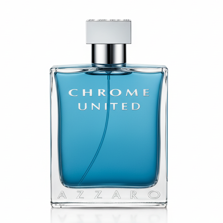 Bonherre mağazasından Azzaro Chrome United Eau de Toilette, odunsu ve baharatlı lüks erkek parfümü.