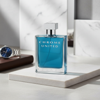 Bonherre mağazasından Azzaro Chrome United Eau de Toilette, odunsu ve baharatlı lüks erkek parfümü.