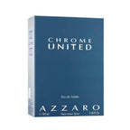 Bonherre mağazasından Azzaro Chrome United Eau de Toilette, odunsu ve baharatlı lüks erkek parfümü.