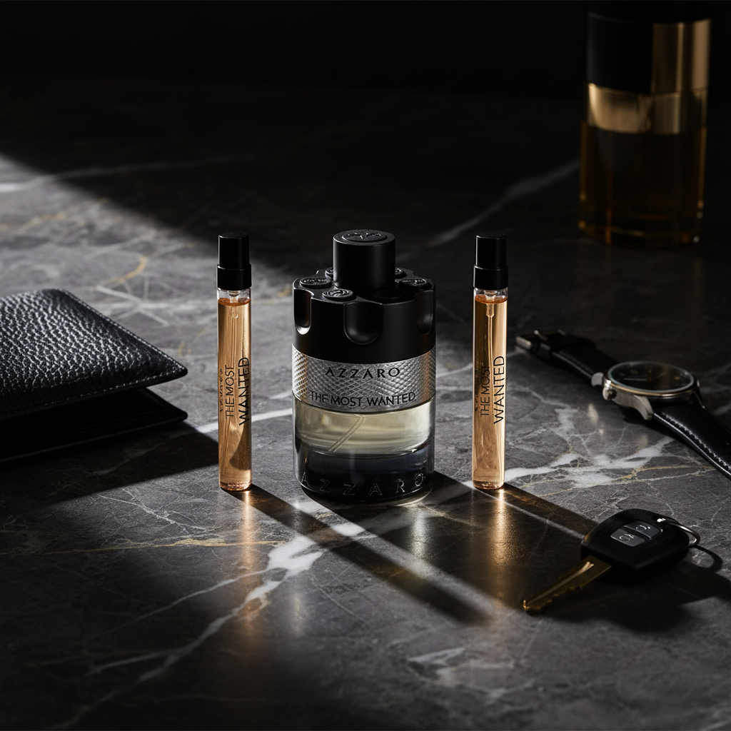 Bonherre mağazasından Azzaro The Most Wanted Intense, odunsu ve aromatik lüks erkek parfüm seti.