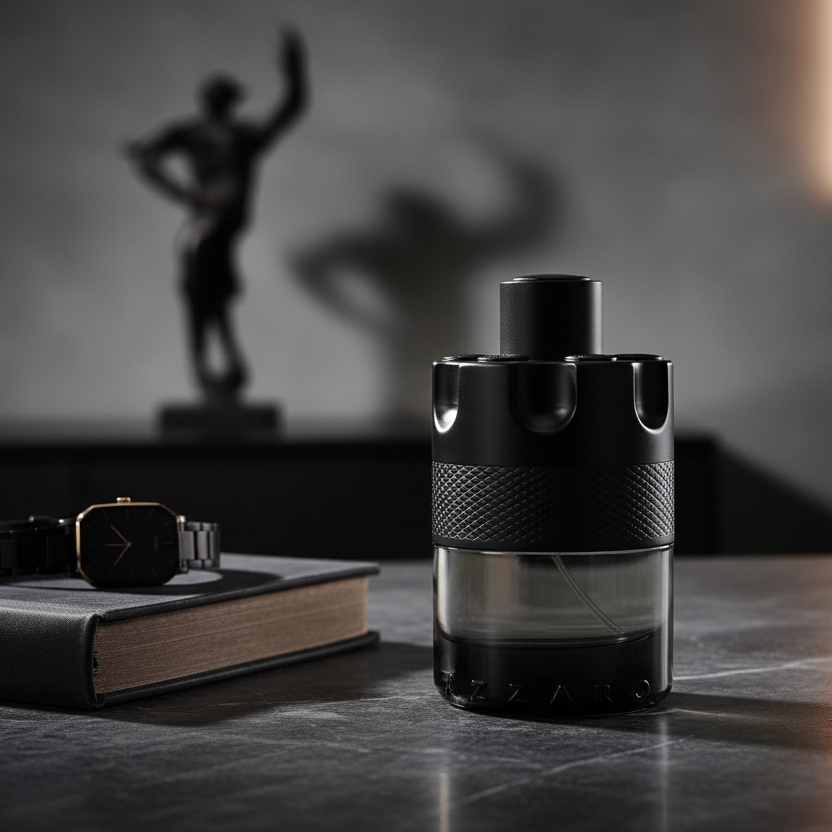 Bonherre mağazasından Azzaro The Most Wanted Intense Eau de Toilette, odunsu ve aromatik lüks erkek parfümü.