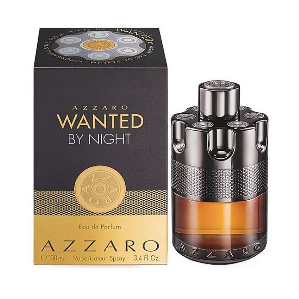 Bonherre mağazasından Azzaro Wanted by Night Eau de Parfum, odunsu, baharatlı ve tütün notalı lüks erkek parfümü.