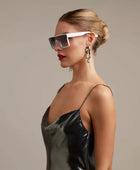 Okkia Tokyo Unisex Güneş Gözlüğü Beyaz