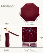 Original Duckhead Duck Kompakt Şemsiye -Bordo