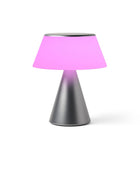 Lexon Luma XL Led Lamba Metalik Gri