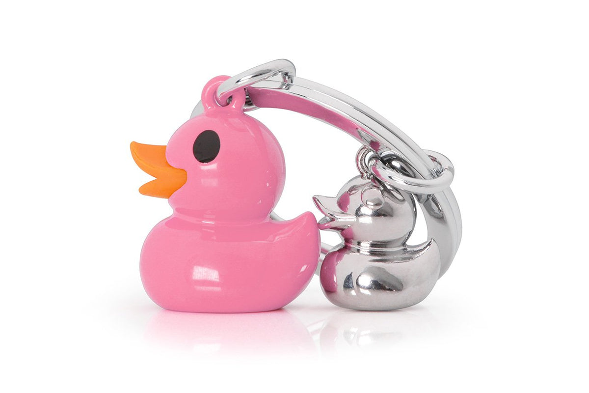 Metalmorphose Pembe  Ördek Anahtarlık