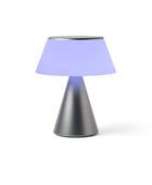 Lexon Luma XL Led Lamba Metalik Gri