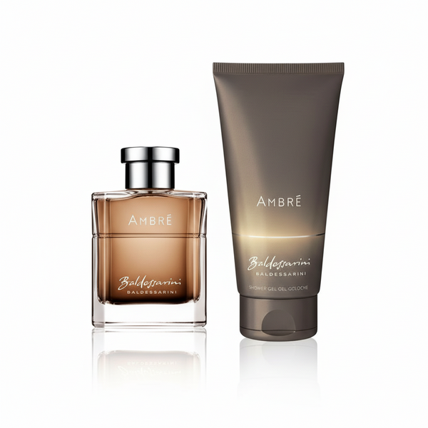 Bonherre mağazasından Ambre erkek parfüm seti, viski, deri, kehribar ve kırmızı elma notalı 50 ml EDT ve 200 ml duş jeli & şampuan.