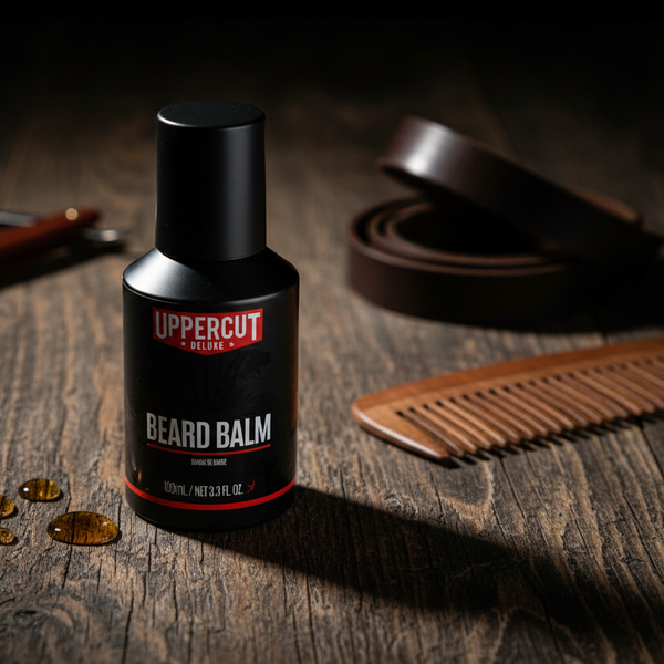 Bonherre mağazasından Uppercut Deluxe Beard Balm, hafif tutuşlu ve hindistan cevizi kokulu lüks sakal şekillendirici.