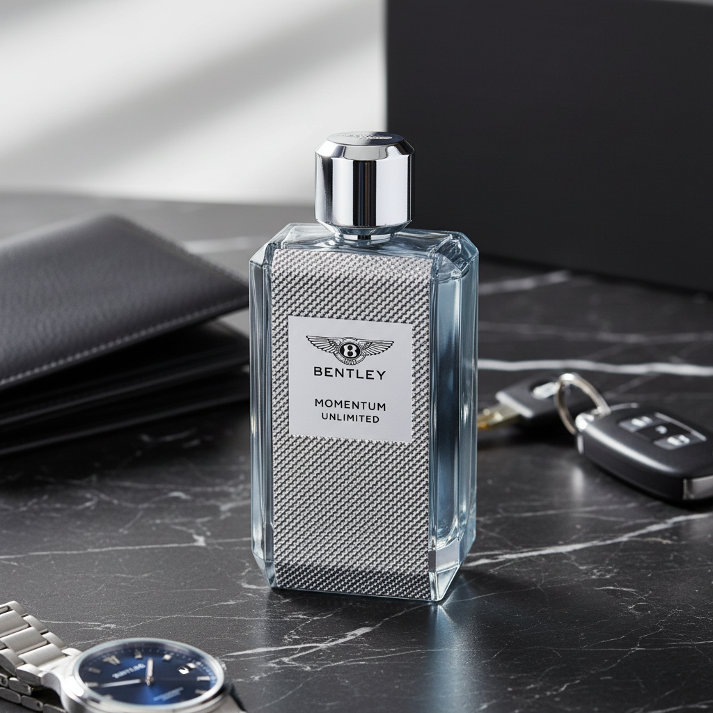 Bonherre mağazasından Bentley Momentum Unlimited EDT, greyfurt, yeşil elma ve deri notalı ferah İsviçre üretimi erkek parfümü.