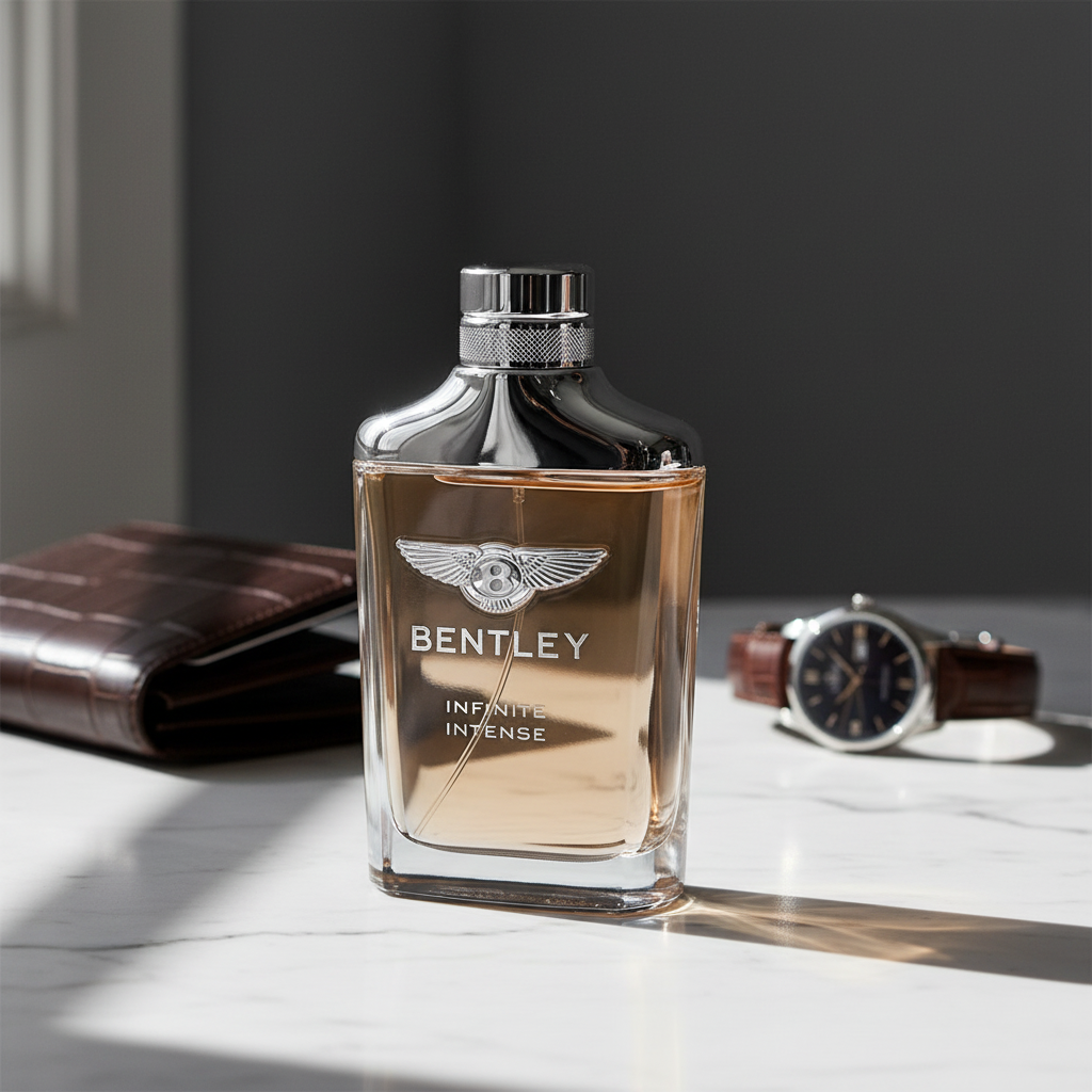 Bonherre mağazasından Bentley Infinite Intense EDP, karabiber ve ambergris notalı lüks odunsu erkek parfümü.