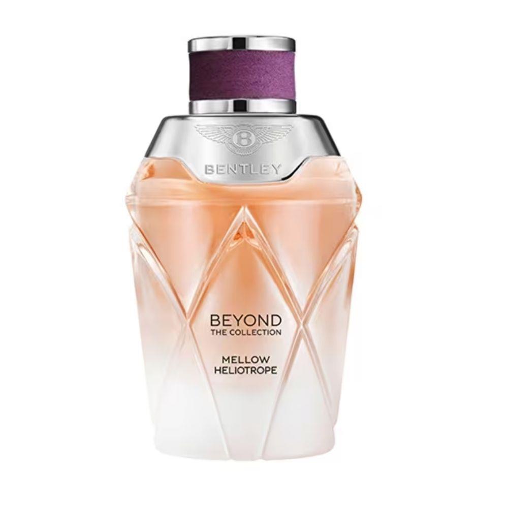 Bonherre mağazasından Bentley Mellow Heliotrope EDP, heliotrope çiçeği, vanilya ve pralin notalı lüks unisex parfüm.