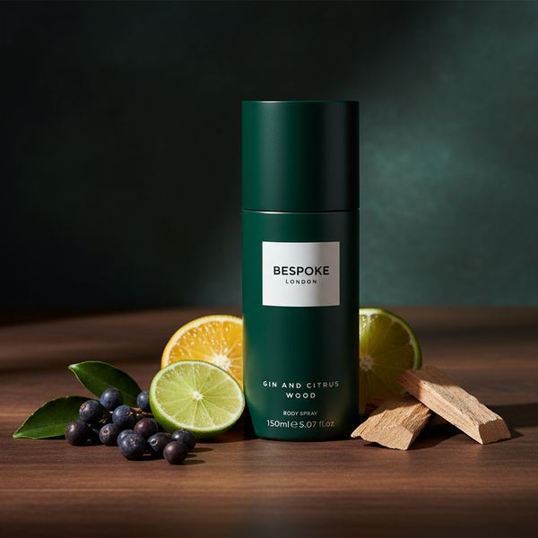 Bonherre mağazasından Bespoke Gin and Citrus Woods, cin akoru ve odunsu notalı ferahlatıcı erkek deodorantı.