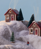 Bonherre mağazasından Alp Dağ Evi stili tütsülük ve tealight mumluk, bir adet tealight mum ve 20 adet tütsü konisi dahil.