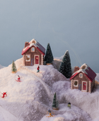 Bonherre mağazasından Alp Dağ Evi stili tütsülük ve tealight mumluk, bir adet tealight mum ve 20 adet tütsü konisi dahil.