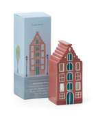 Bonherre mağazasından Amsterdam ev stili tütsülük ve tealight mumluk, bir adet tealight mum ve 20 adet tütsü konisi dahil.