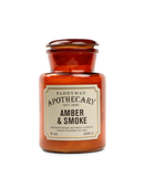 Bonherre mağazasından Apothecary serisi amber ve duman kokulu 226 gr cam mum.
