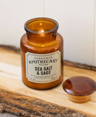 Bonherre mağazasından Apothecary serisi deniz tuzu ve adaçayı kokulu 226 gr cam mum.