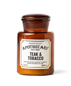 Bonherre mağazasından Apothecary serisi tik ağacı ve tütün kokulu 226 gr cam mum.