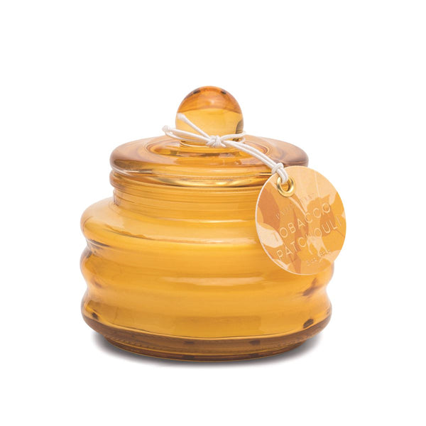 Bonherre mağazasından Beam serisi ochre renkli, tütün ve paçuli kokulu 85 gr cam mum.