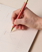 Bonherre mağazasından Designworks Ink marka, gül ağacı ve pembemsi renklerinde 2'li mekanik kurşun kalem seti.