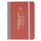 Bonherre mağazasından Designworks Ink marka, kırmızı renkli Standard Issue cep defteri.