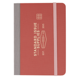 Bonherre mağazasından Designworks Ink marka, kırmızı renkli Standard Issue cep defteri.