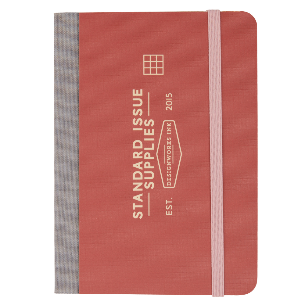 Bonherre mağazasından Designworks Ink marka, kırmızı renkli Standard Issue cep defteri.