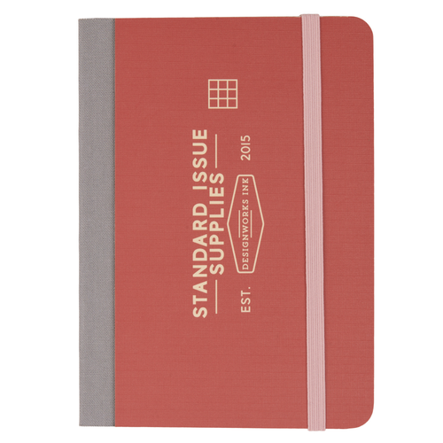 Bonherre mağazasından Designworks Ink marka, kırmızı renkli Standard Issue cep defteri.