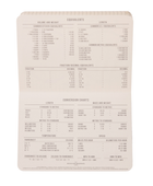 Bonherre mağazasından Designworks Ink marka, mor renkli Standard Issue cep defteri.