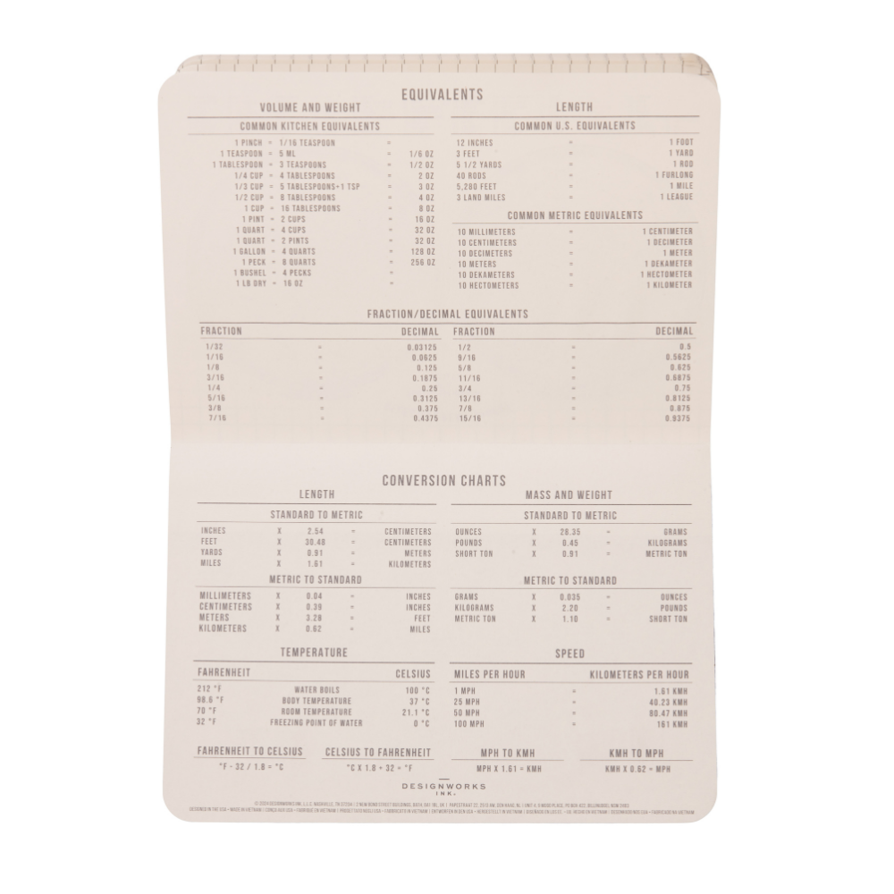 Bonherre mağazasından Designworks Ink marka, mor renkli Standard Issue cep defteri.