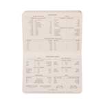 Bonherre mağazasından Designworks Ink marka, siyah renkli Standard Issue cep defteri.