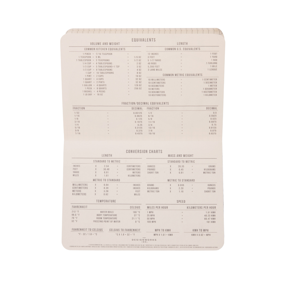 Bonherre mağazasından Designworks Ink marka, yeşil renkli Standard Issue cep defteri.