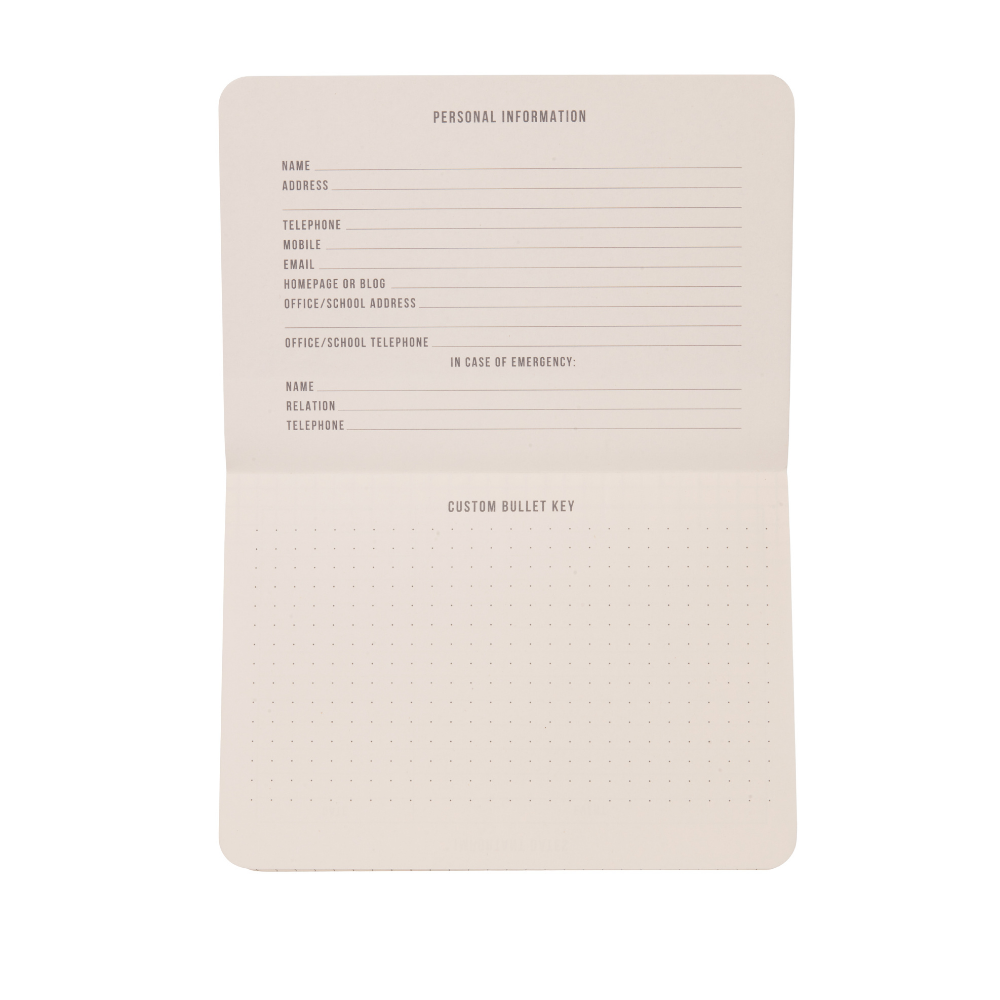 Bonherre mağazasından Designworks Ink marka, yeşil renkli Standard Issue cep defteri.