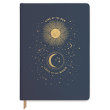 Bonherre mağazasından Designworks Ink marka, Live By The Sun temalı jumbo boy defter.