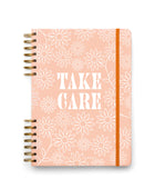 Bonherre mağazasından Designworks Ink marka, Take Care temalı, ayraçlı jumbo boy spiral defter.