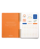 Bonherre mağazasından Designworks Ink marka, Take Care temalı, ayraçlı jumbo boy spiral defter.