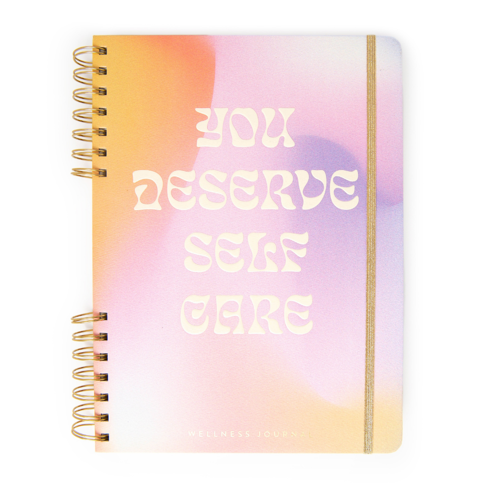 Bonherre mağazasından Designworks Ink marka, You Deserve temalı, ayraçlı jumbo boy spiral defter.