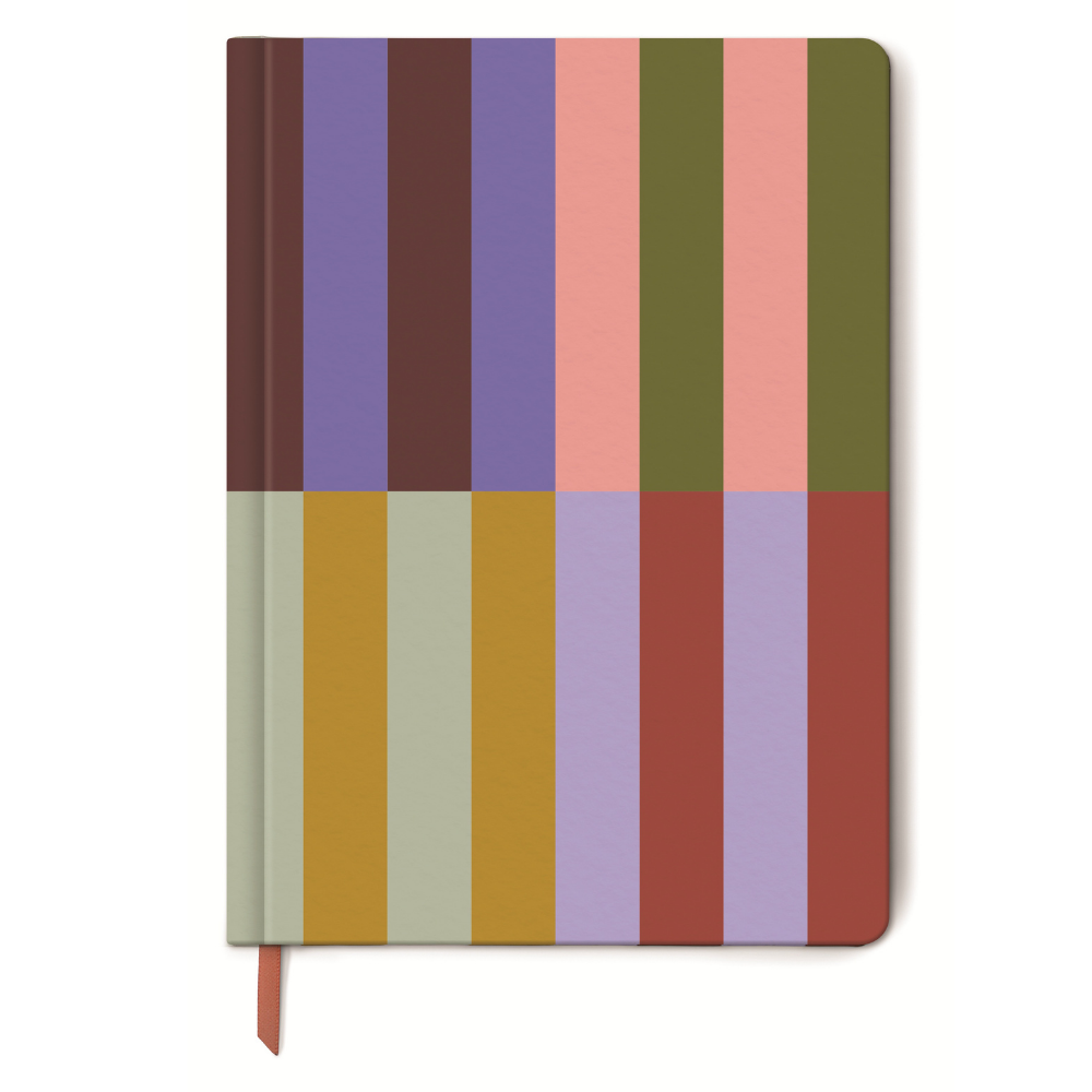 Bonherre mağazasından Designworks Ink marka, Bold Stripe desenli, jumbo boy yumuşak kapak defter.