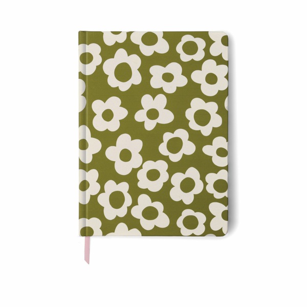 Bonherre mağazasından Designworks Ink marka, çiçek desenli jumbo boy yumuşak kapak defter.