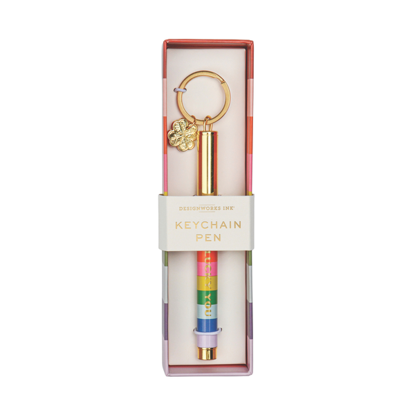 Bonherre mağazasından Designworks Ink marka, Lucky You temalı kalem anahtarlık.