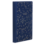 Bonherre mağazasından Designworks Ink marka, gökyüzü desenli lacivert sert kapak defter.