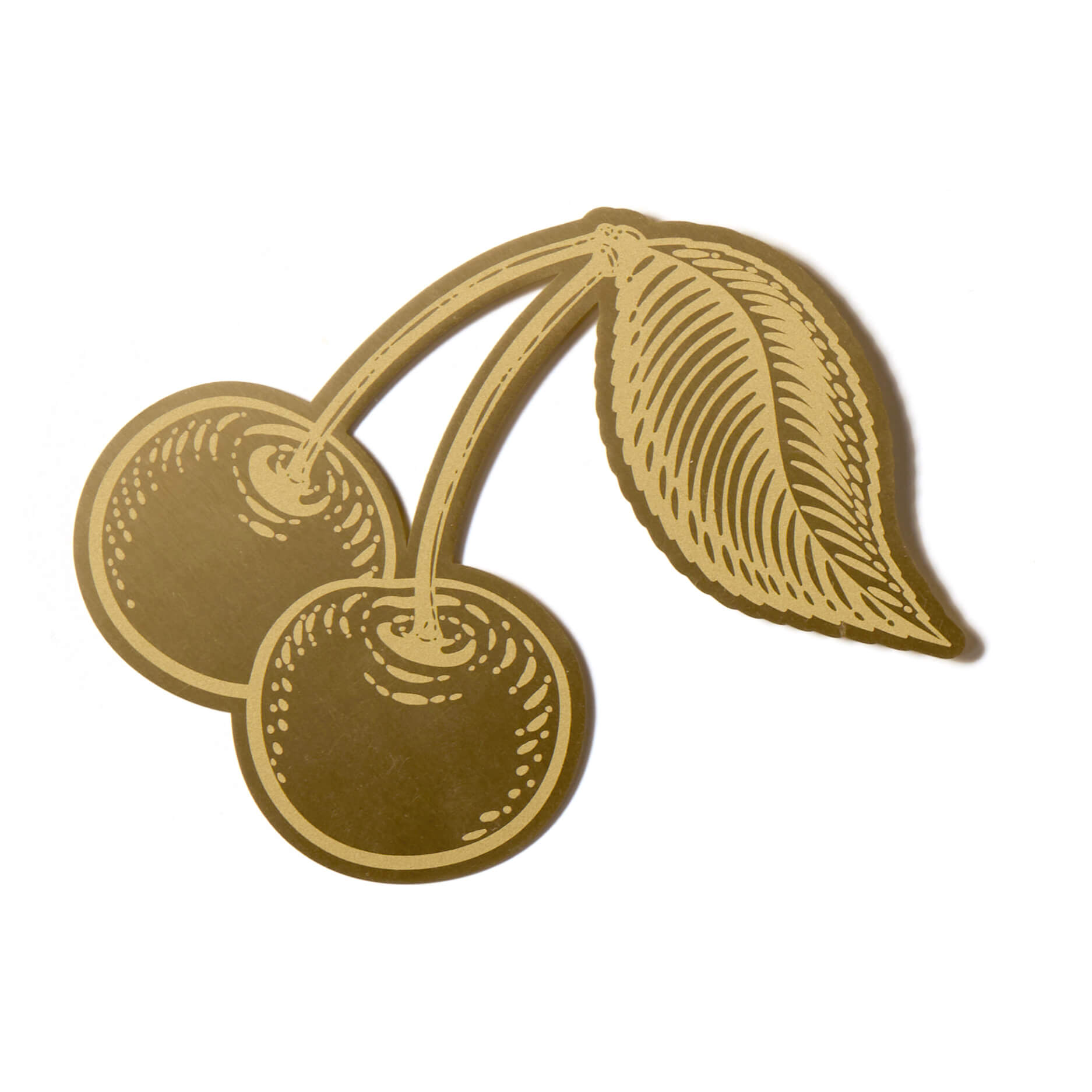 Bonherre mağazasından Designworks Ink marka, kiraz temalı metal kitap ayracı.