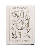 Bonherre mağazasından Designworks Ink marka, kediler temalı oyun kartı.