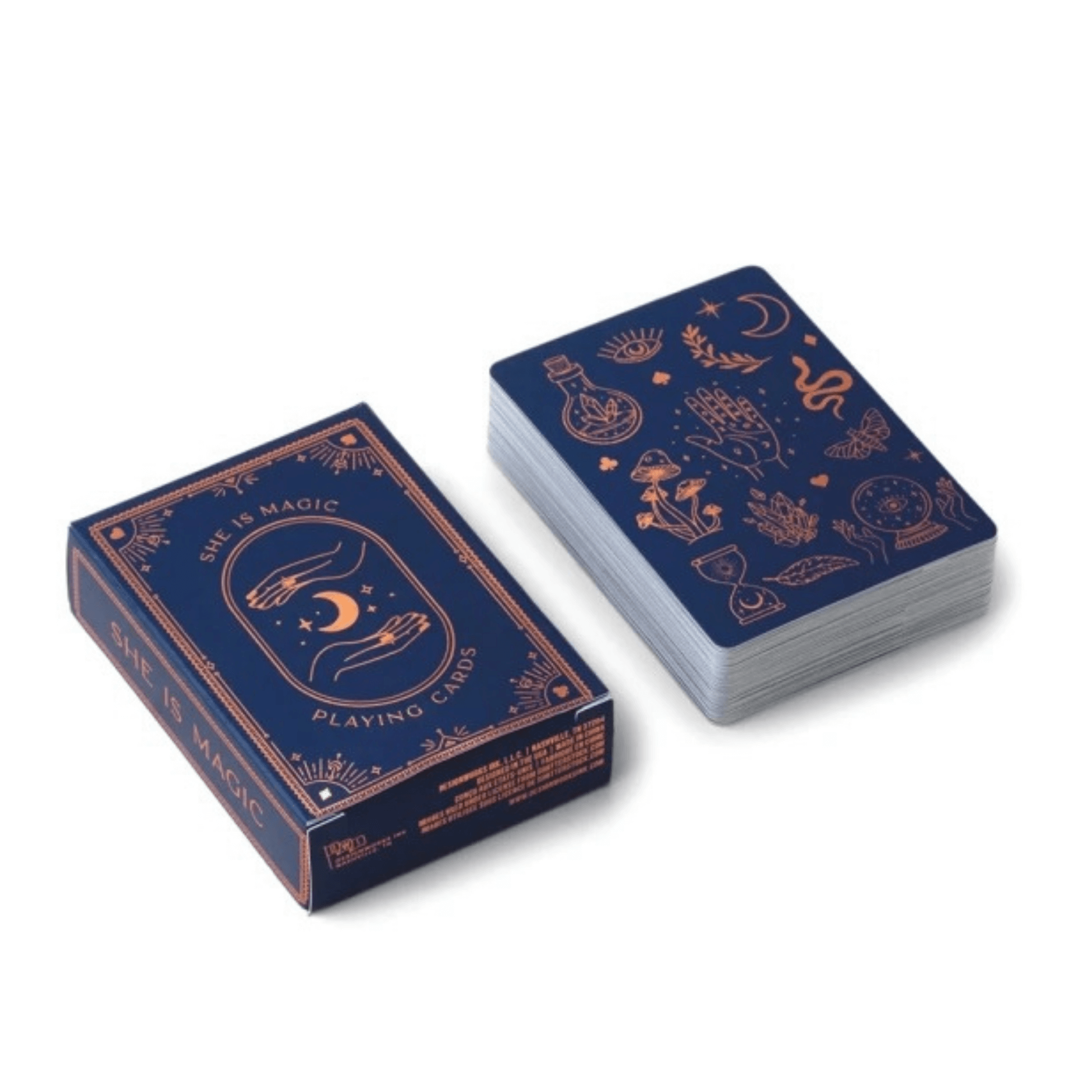 Bonherre mağazasından Designworks Ink marka, She Is Magic temalı oyun kartı.