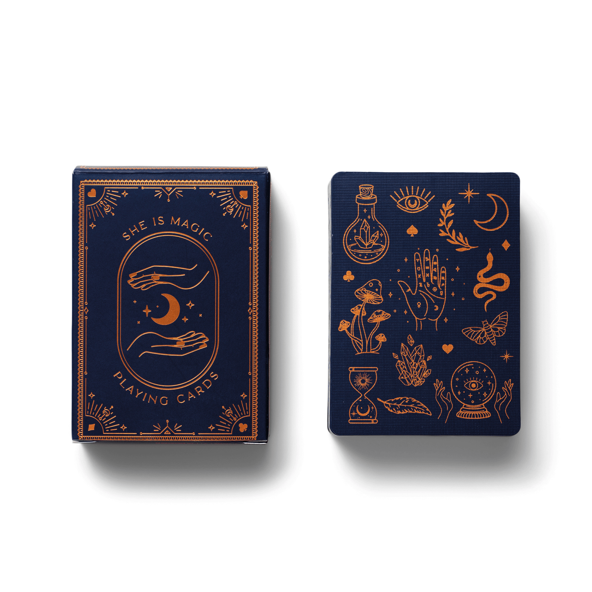 Bonherre mağazasından Designworks Ink marka, She Is Magic temalı oyun kartı.