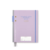 Bonherre mağazasından Designworks Ink marka, lavanta ve menekşe renklerinde Standard Issue planlayıcı defter.