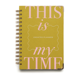Bonherre mağazasından Designworks Ink marka, My Time serisi tarihsiz 13 aylık planlayıcı.