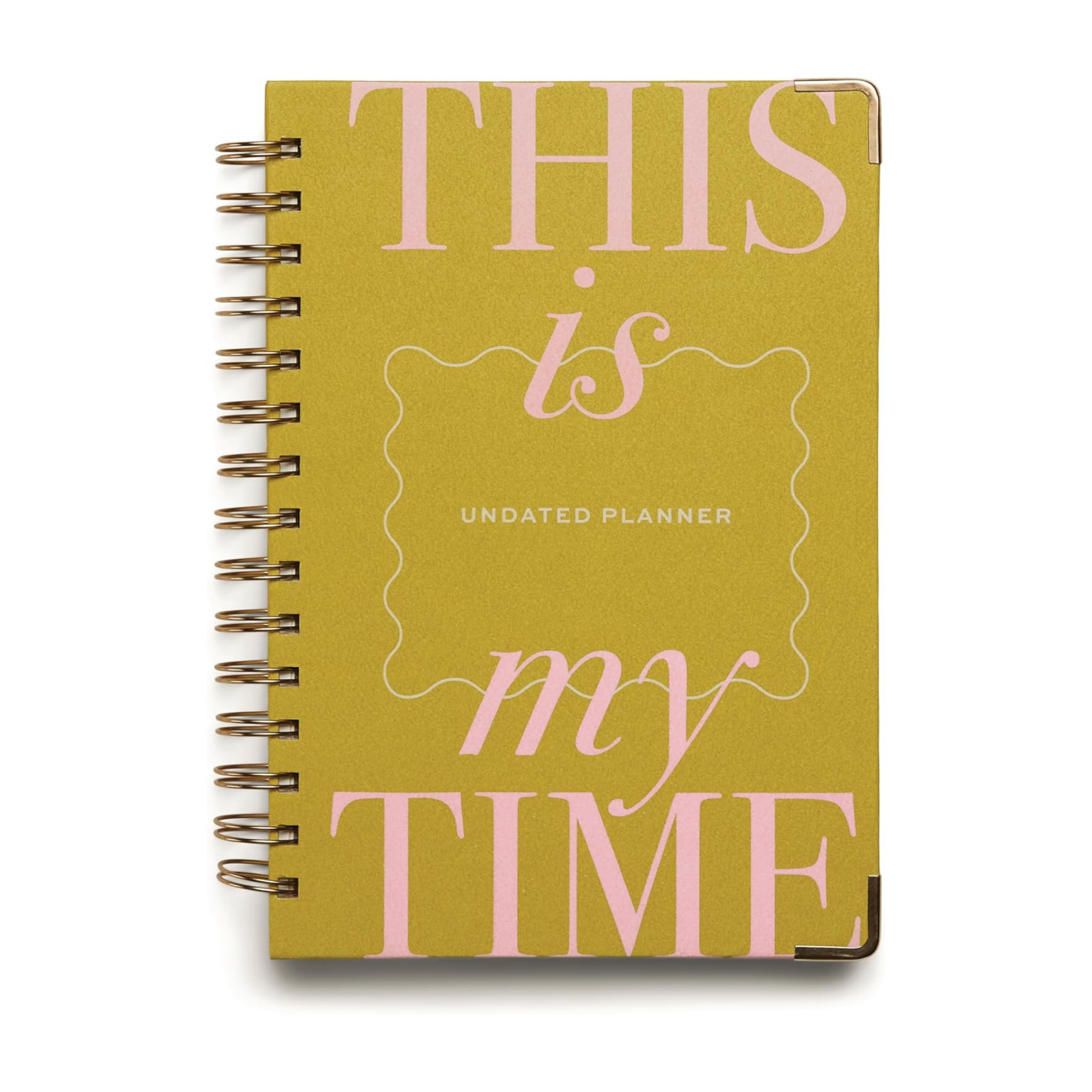 Bonherre mağazasından Designworks Ink marka, My Time serisi tarihsiz 13 aylık planlayıcı.